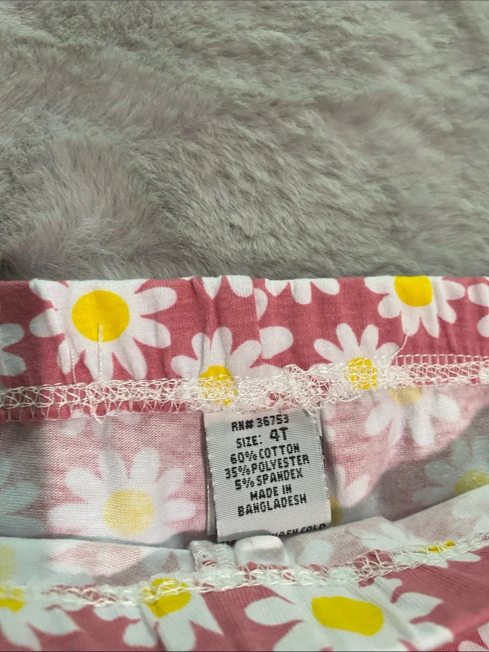 Kids Daisy Tunic & Pink Daisy Leggings  Summer Outfit